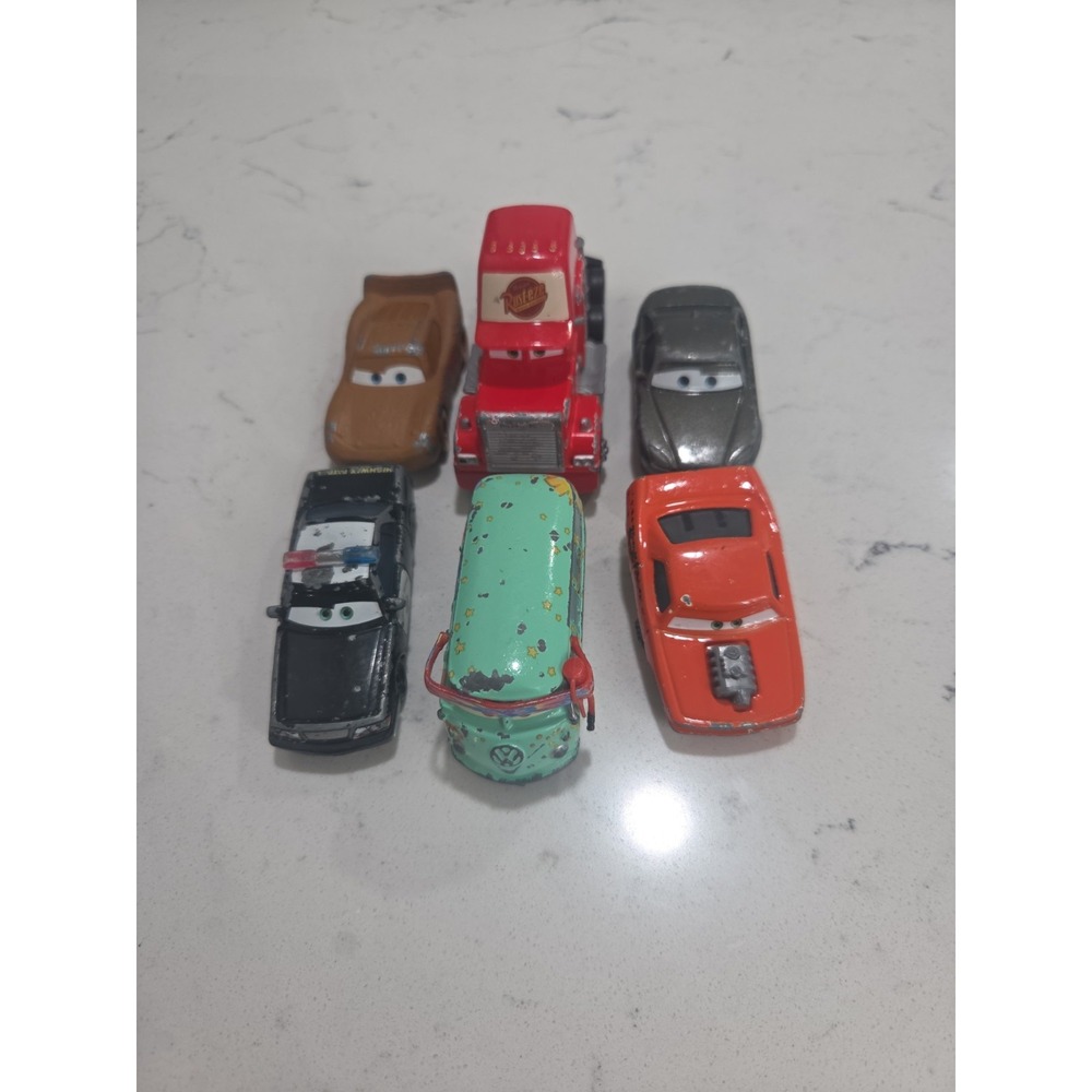 Lot Of 6 Disney Pixar Cars Diecast